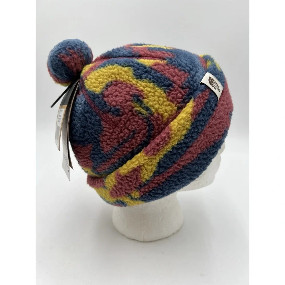 NWT The North Face Cragmont Fleece Pom Beanie S/M NF0A7RH3 Multicolor